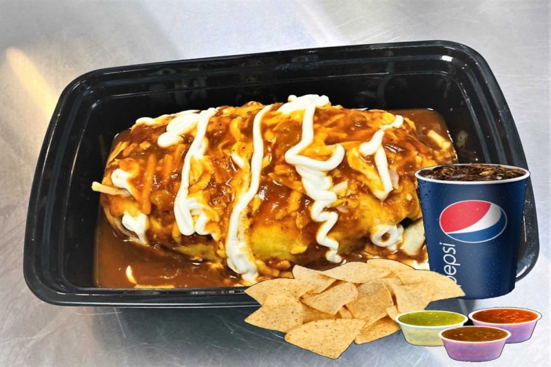 Premium Wet Burrito Combo