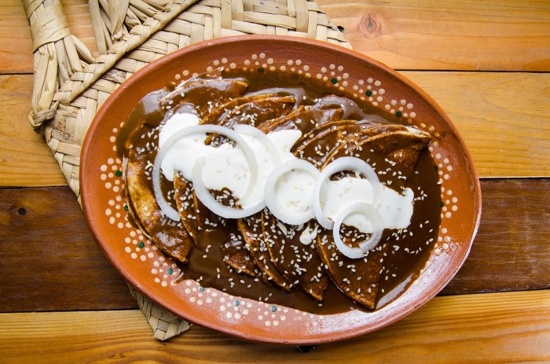 Enchiladas De Mole