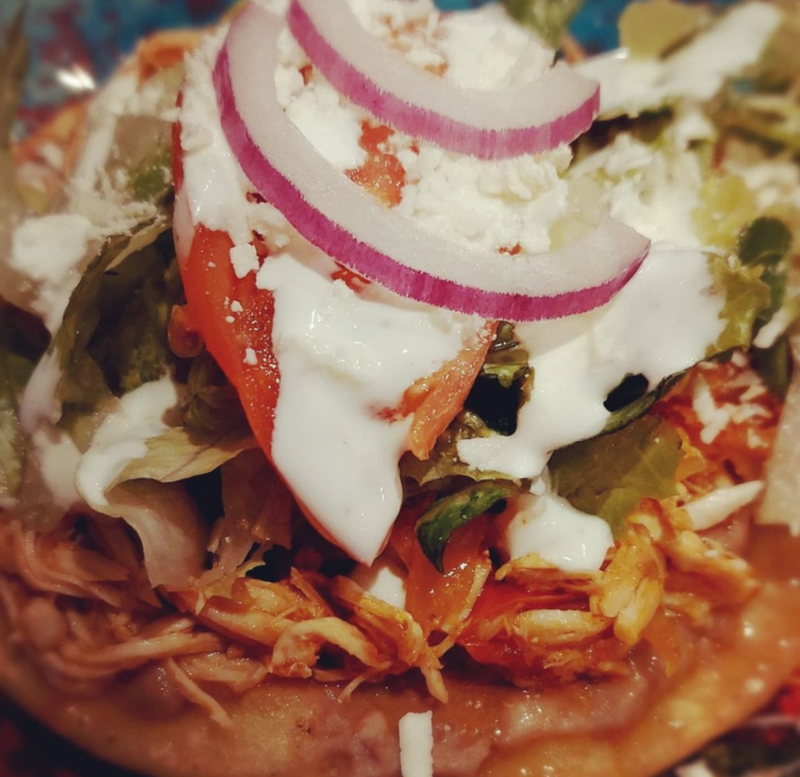 Tostadas de Tinga