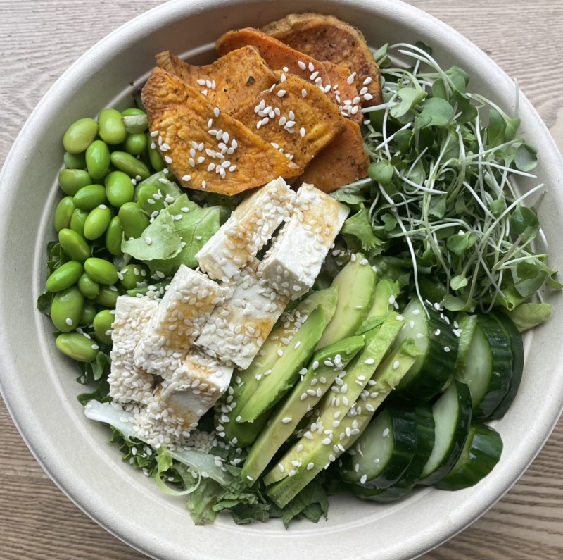 Edamame Power Salad Bowl