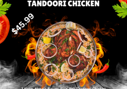 Full Tandoori Chicken Platter