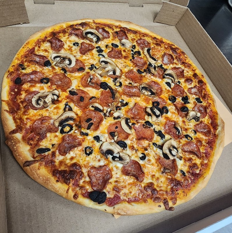 Lunch Large Pizza Cheese plus 3 Toppings