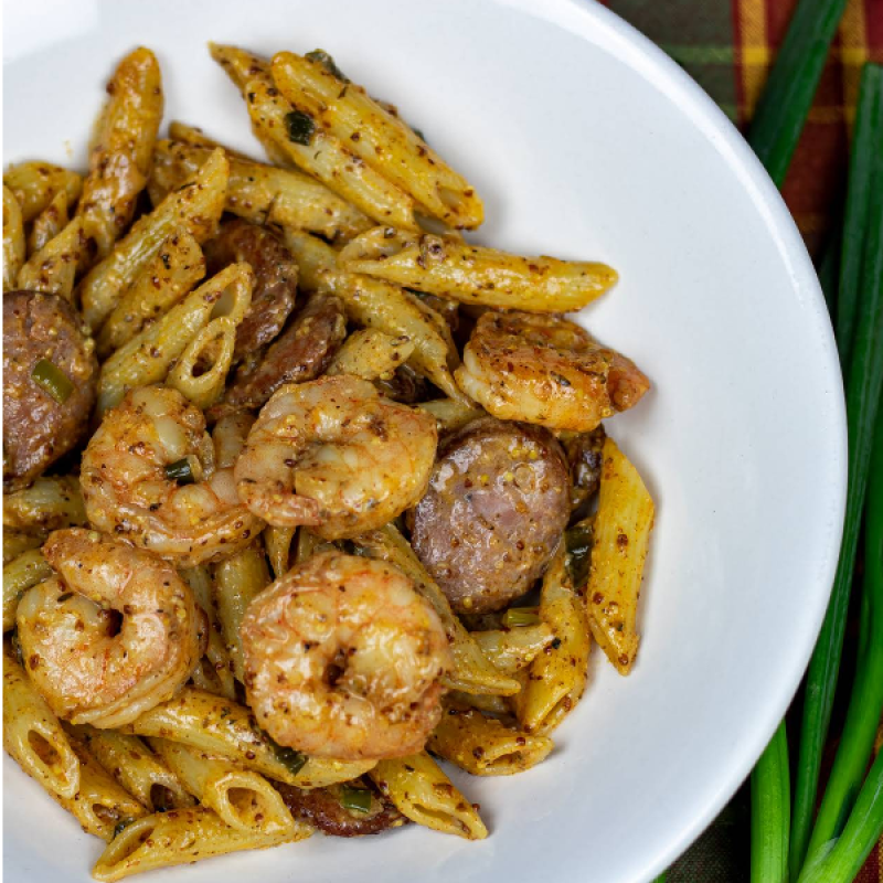 Shrimp & Sausage Scampi