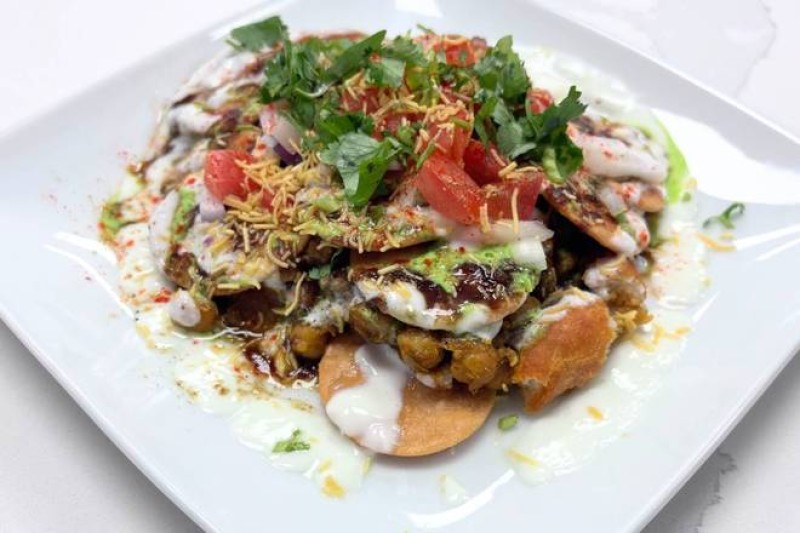 Aloo Tikki Chaat