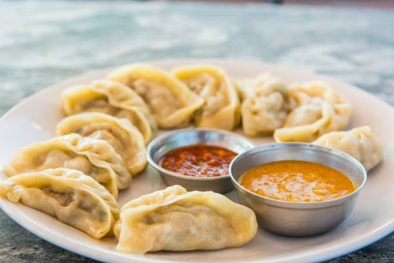 Classic Vegetable Momos (Steamed)