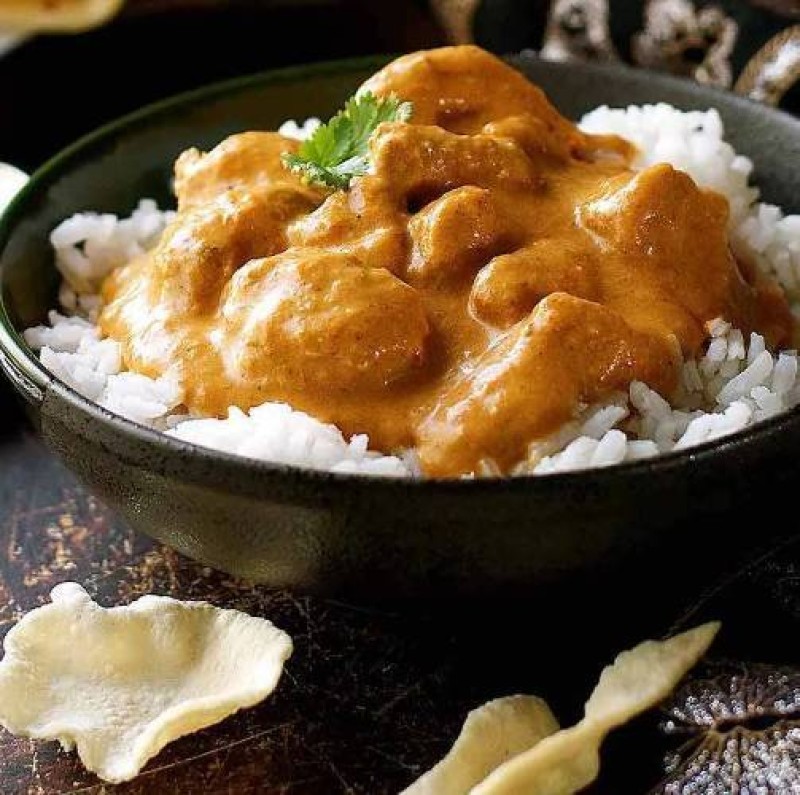 BUTTER CHICKEN MIXED WITH RICE (BOGO)