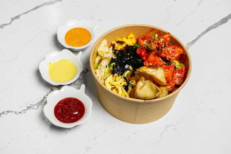 Sweet & Spicy Chicken Cupbap 🌶️
