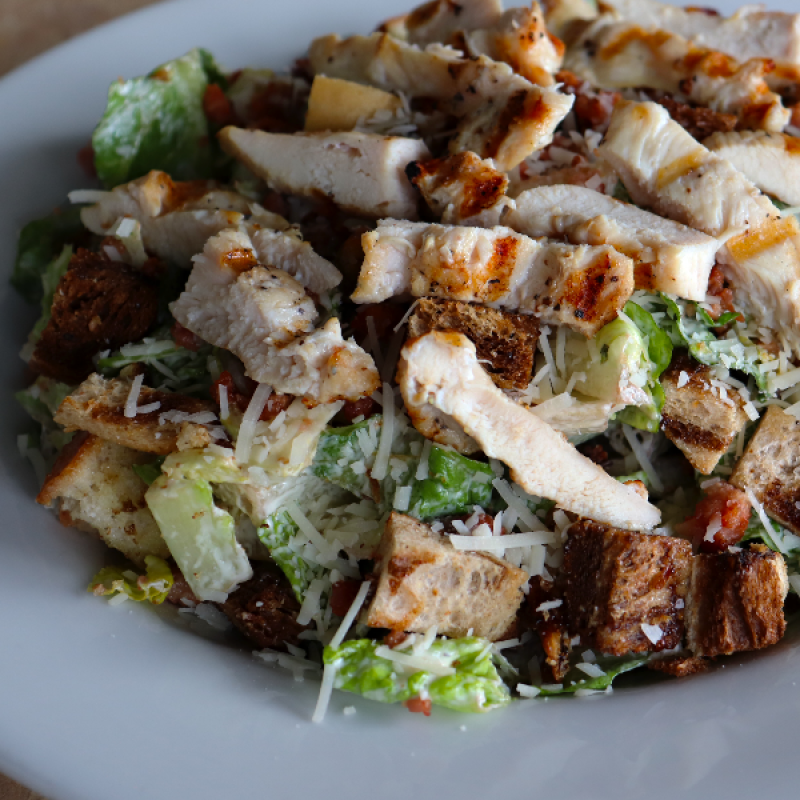 Grilled Chicken Caesar Salad