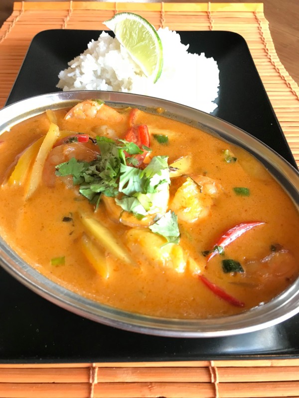 Tropical Shrimp Curry 