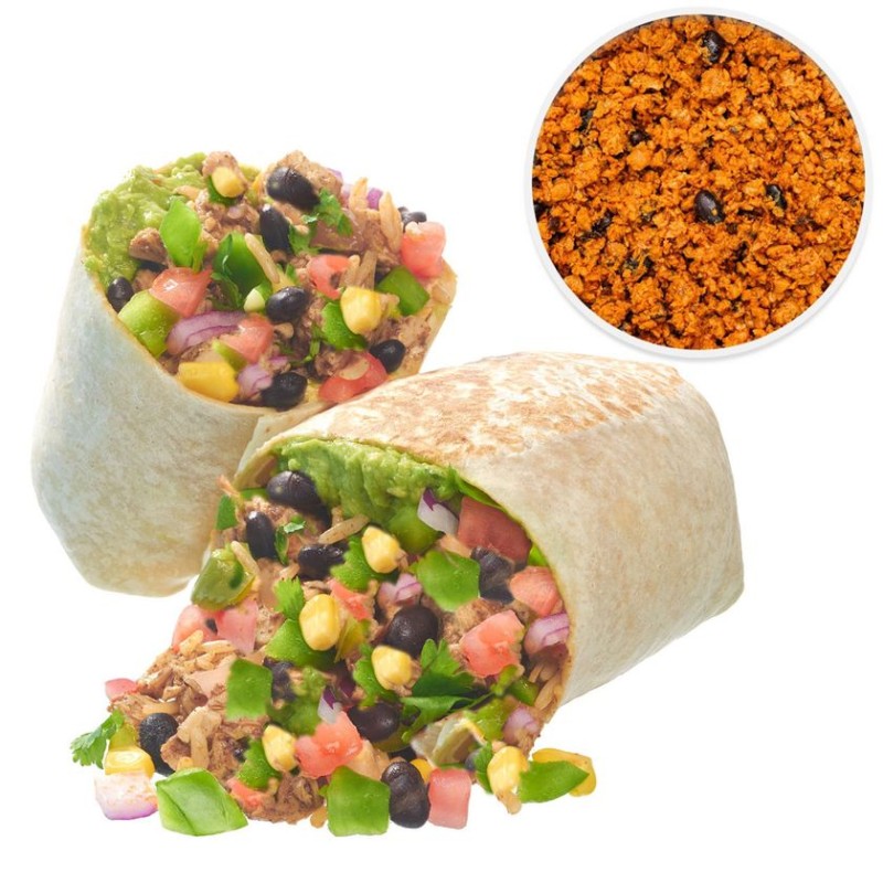 Black Bean Crumble Burrito