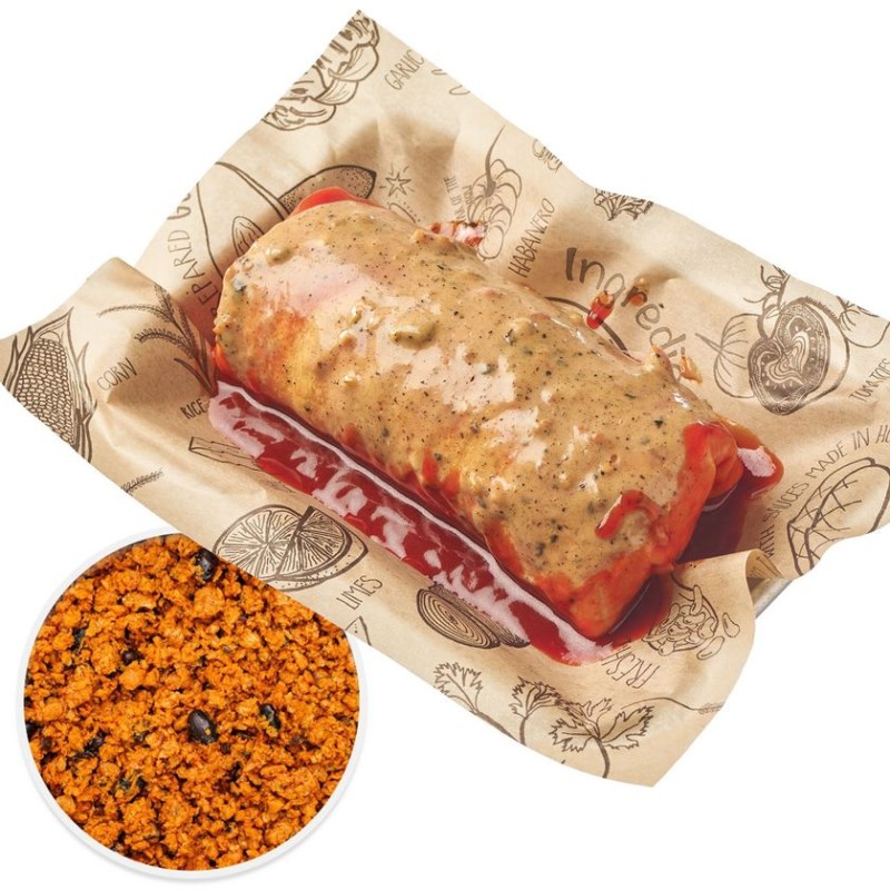 Black Bean Crumble Enchilada