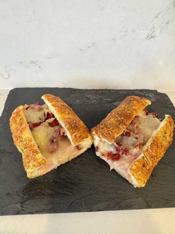 Turkey Bacon Pesto Sandwich