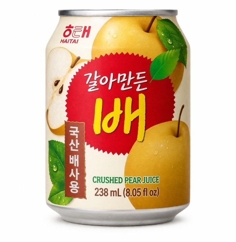 Crushed Asian Pear Juice (238ml)