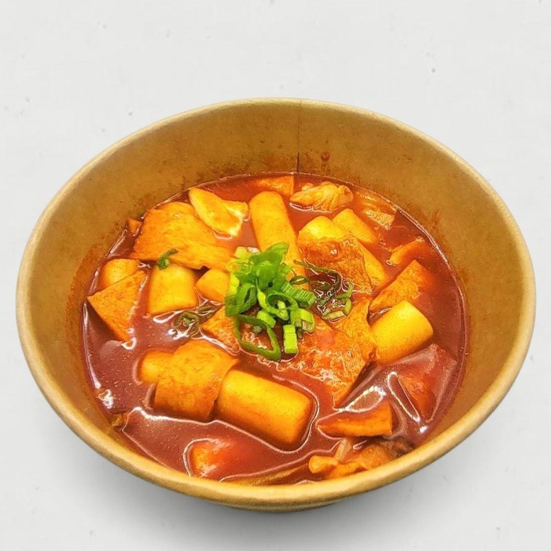 Korean Spicy Wheat Cake (Tteok-bokki)