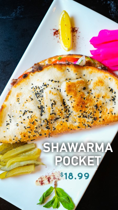 Shawarma Pocket Intro BOGO Special