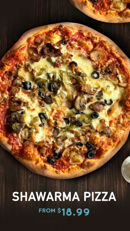 Shawarma Supreme Pizza