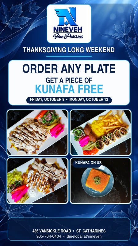 THANKSGIVING WEEKEND SPECIAL