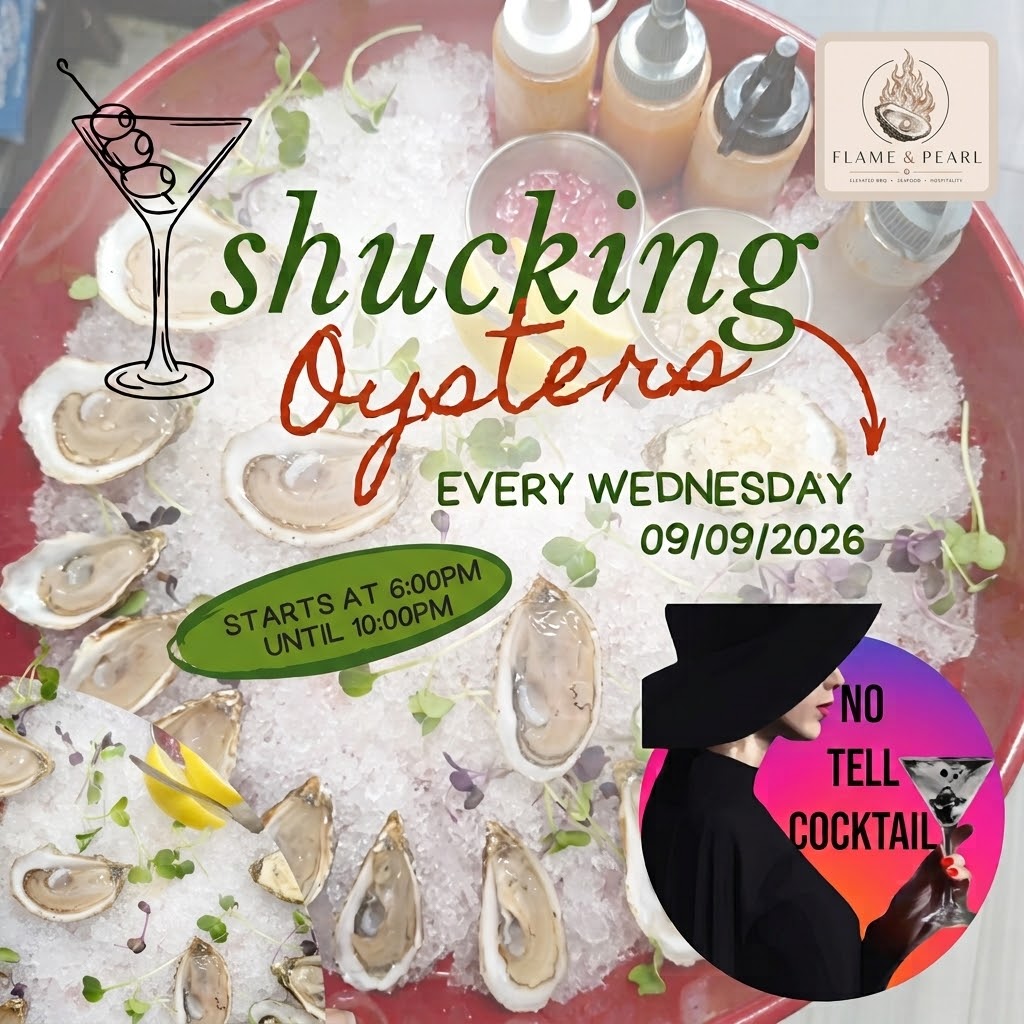Oyster Night with Flame & Pearl